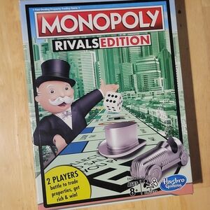 Hasbro Monopoly Rivals Edition - Red, Green, Black